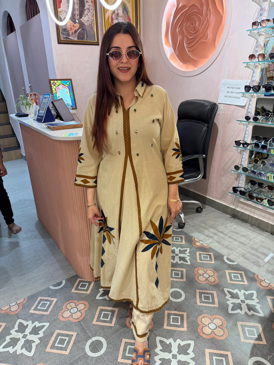 Shrin A-Line Kurta Set