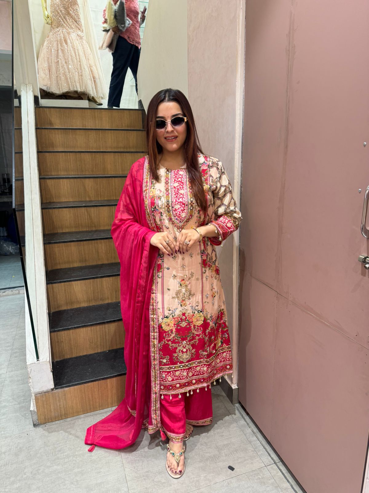Nova Floral Printed Suit Set