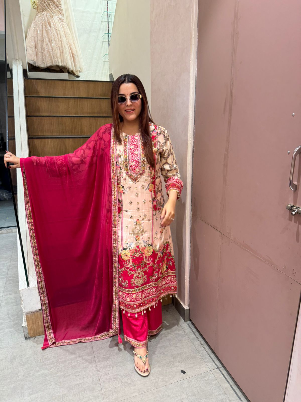 Nova Floral Printed Suit Set