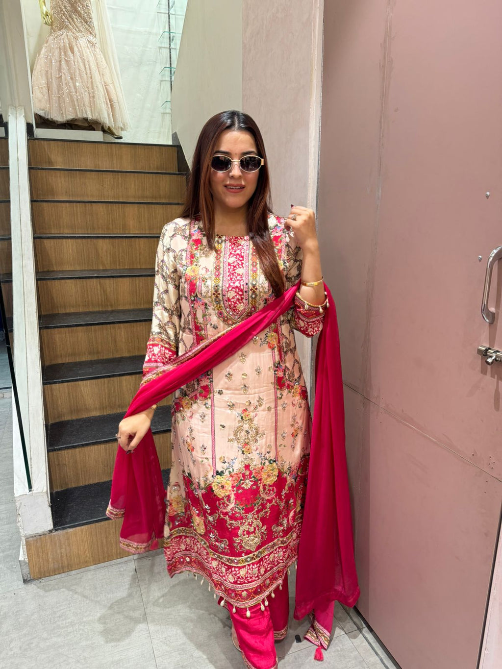 Nova Floral Printed Suit Set