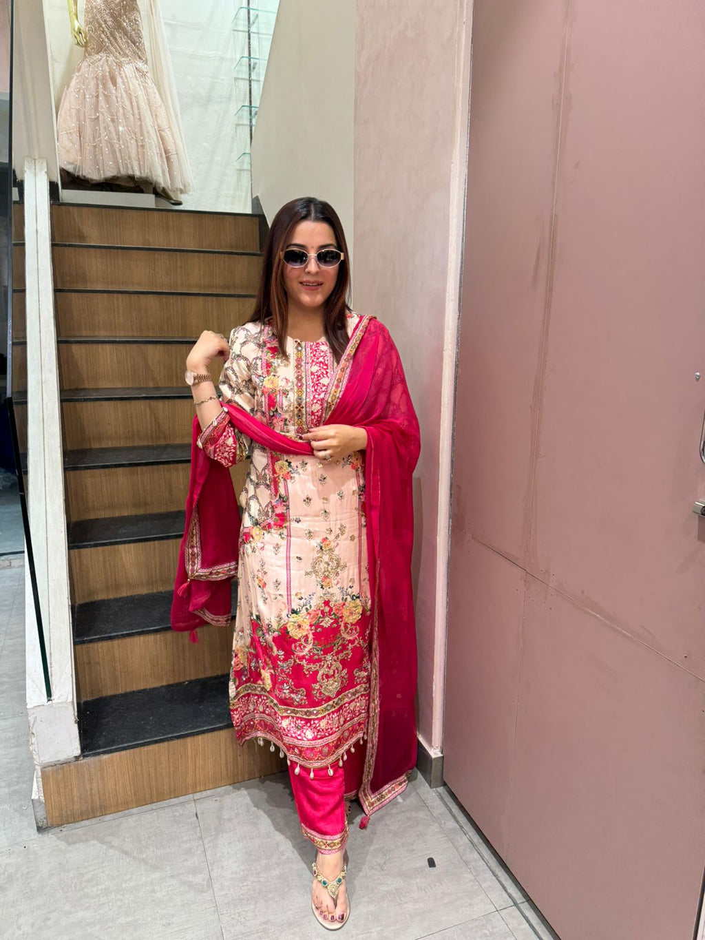 Nova Floral Printed Suit Set