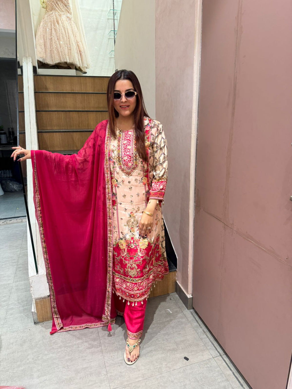 Nova Floral Printed Suit Set