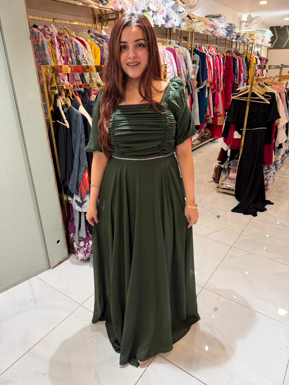 Bodice A-Line Gown