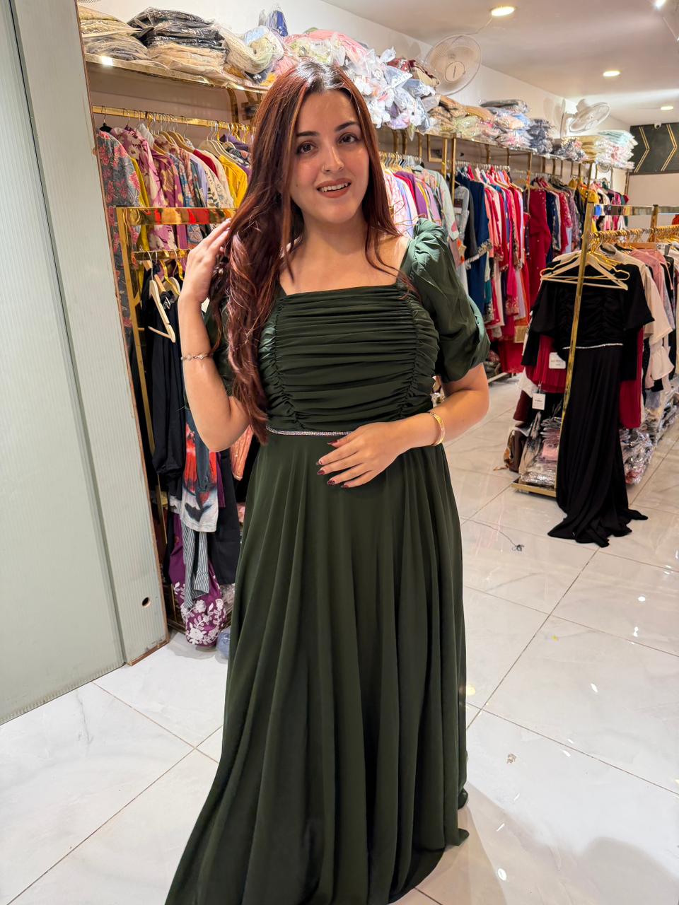 Bodice A-Line Gown