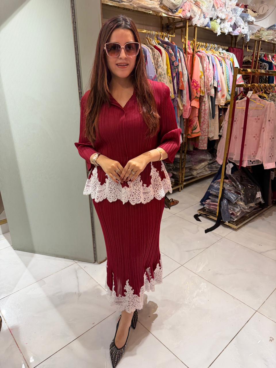 Mayuri  Wrinkle Dress