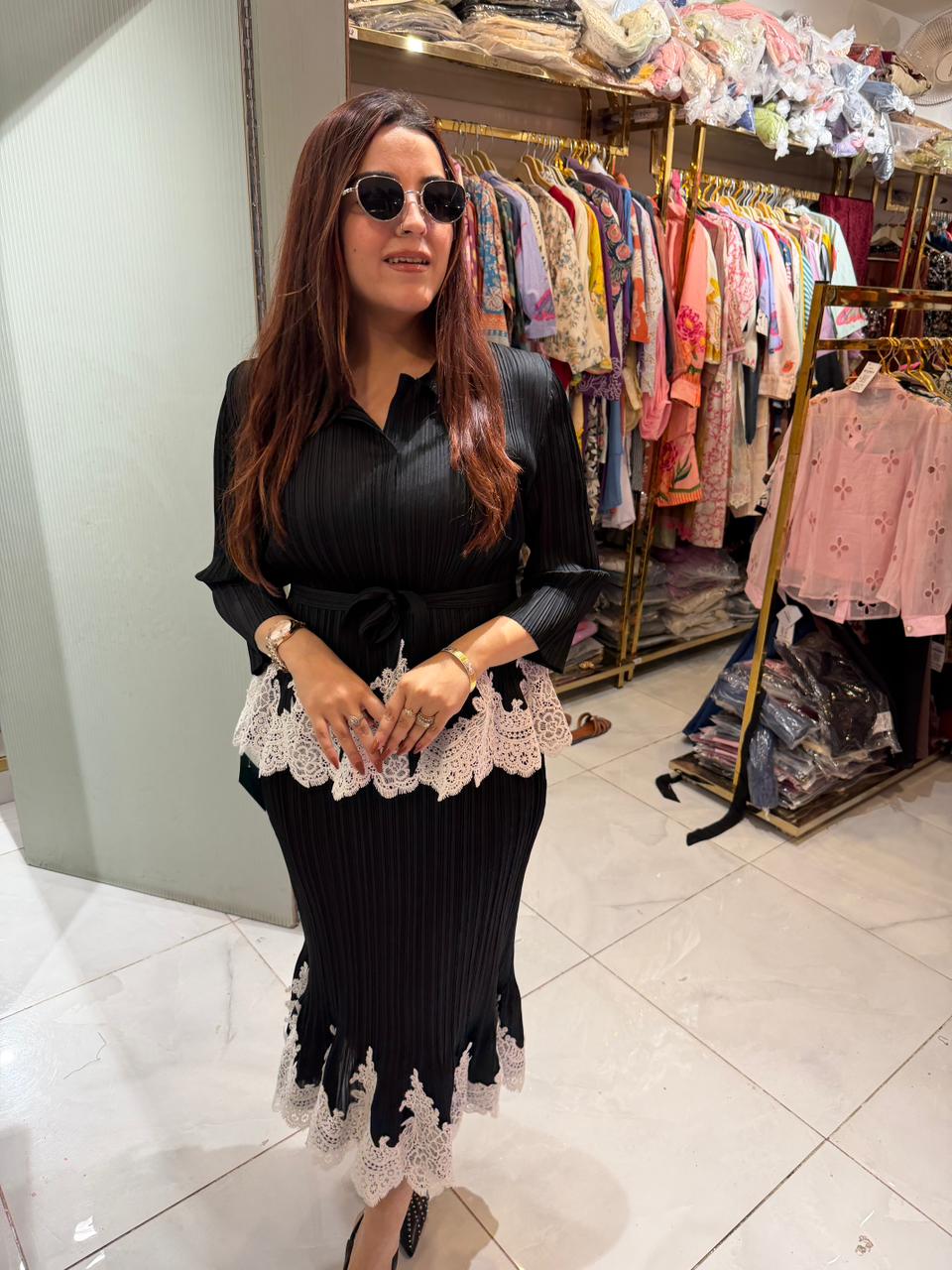 Mayuri  Wrinkle Dress