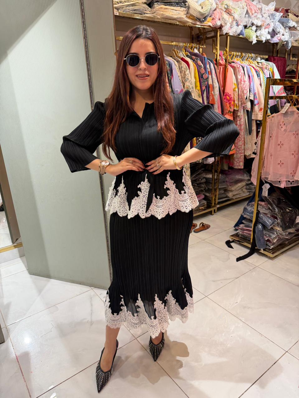 Mayuri  Wrinkle Dress