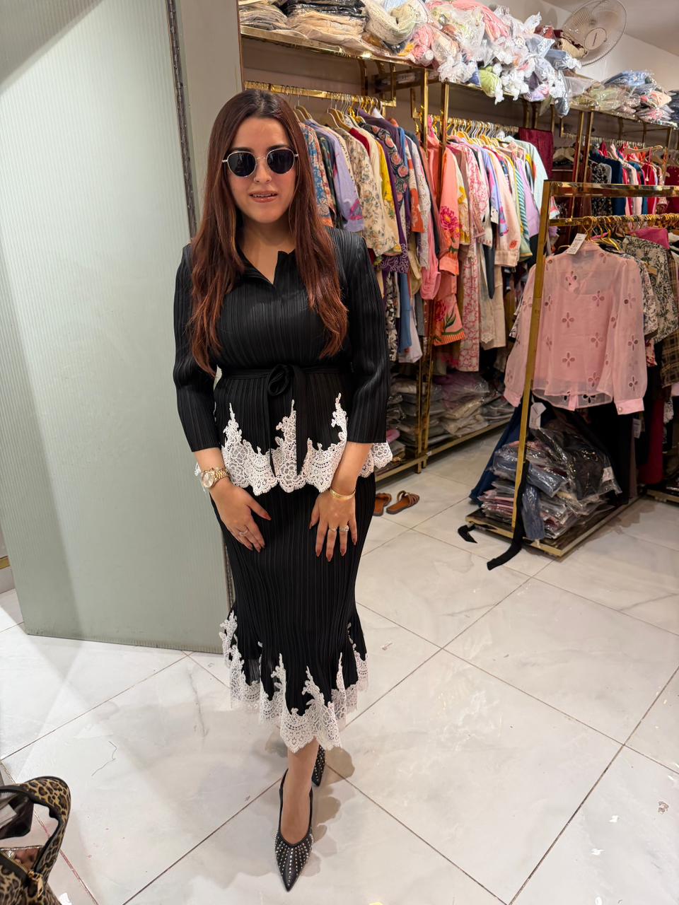 Mayuri  Wrinkle Dress