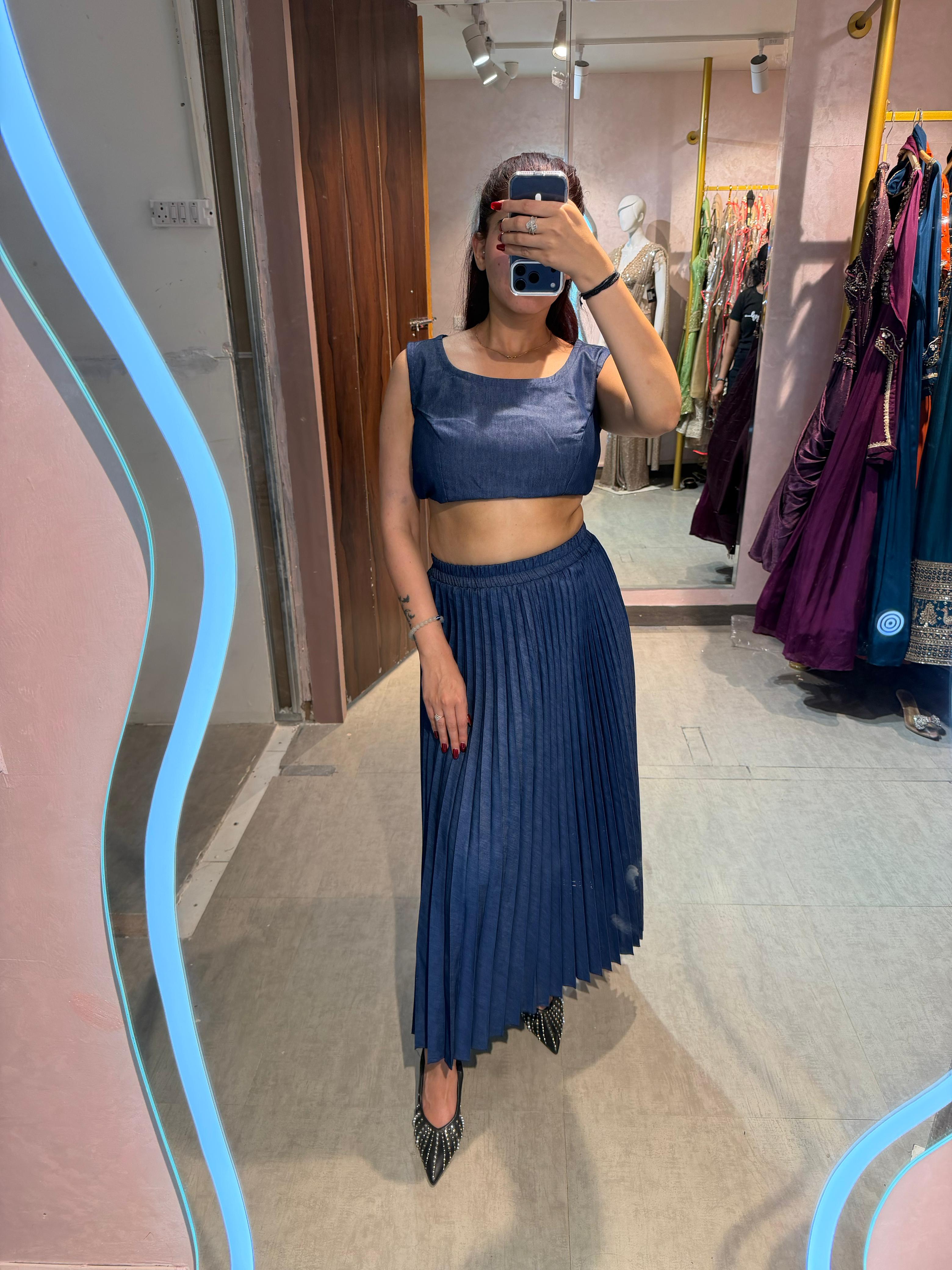 Soma  Pleated Co-ord Set