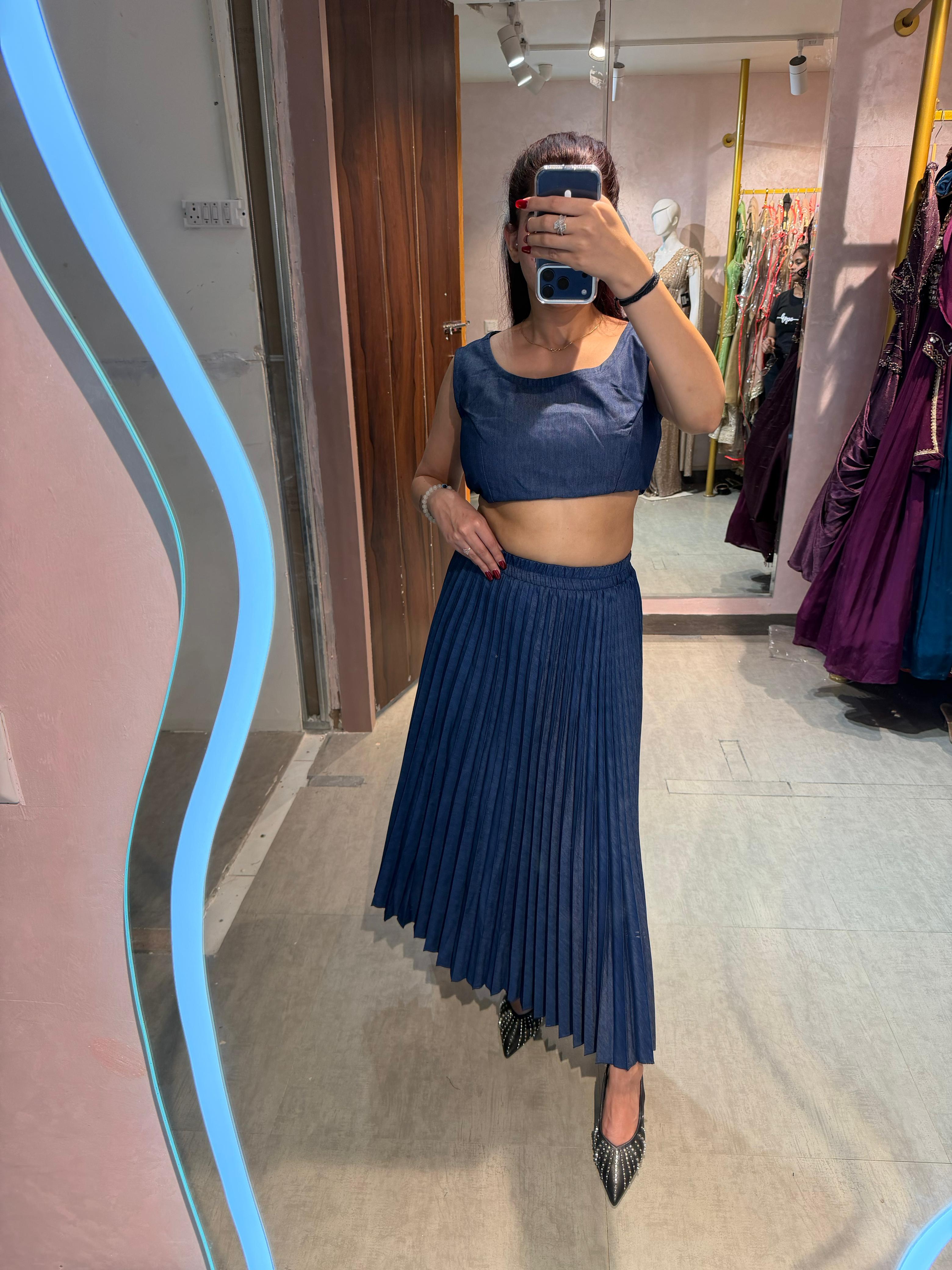 Soma  Pleated Co-ord Set