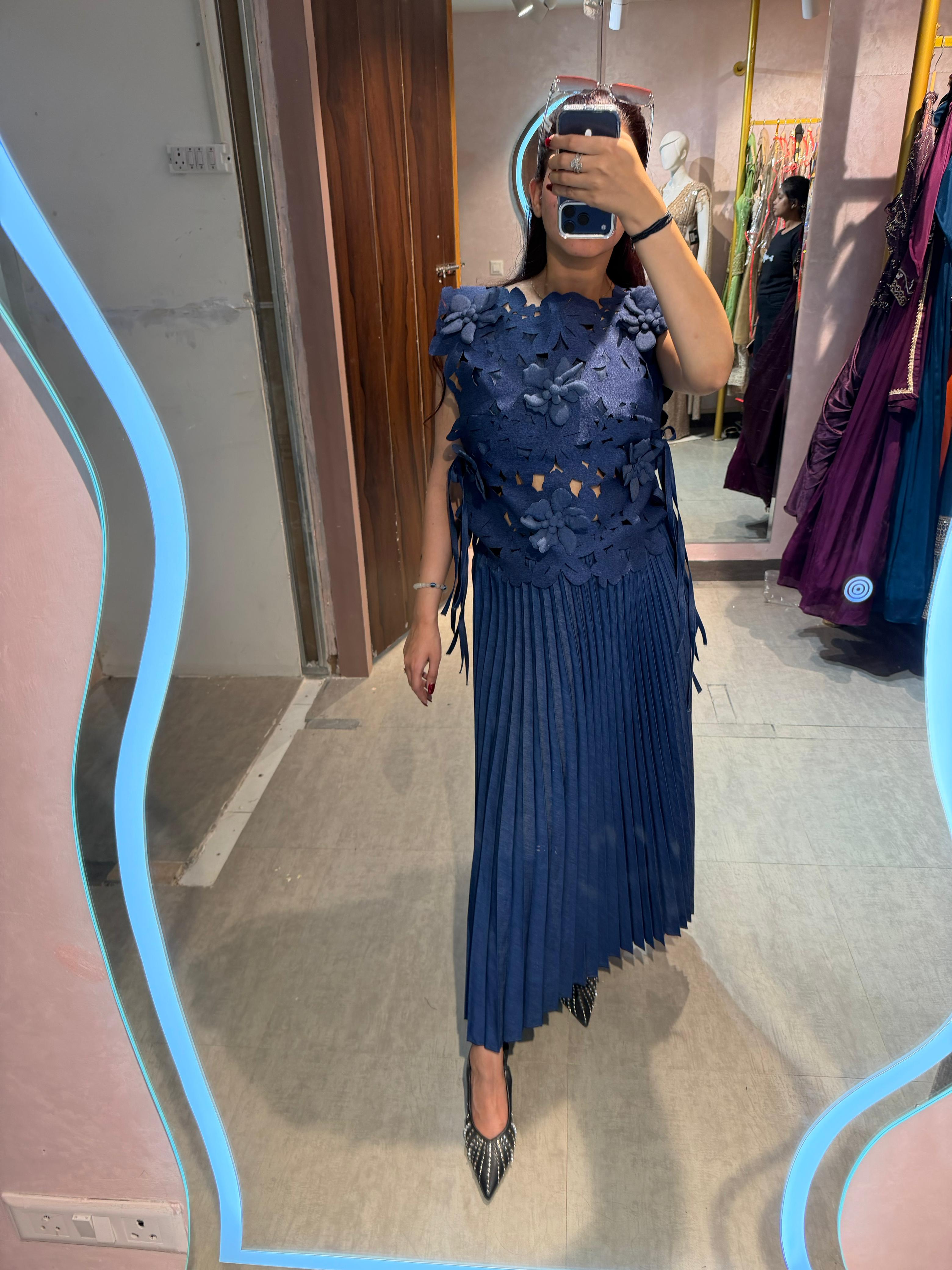 Soma  Pleated Co-ord Set