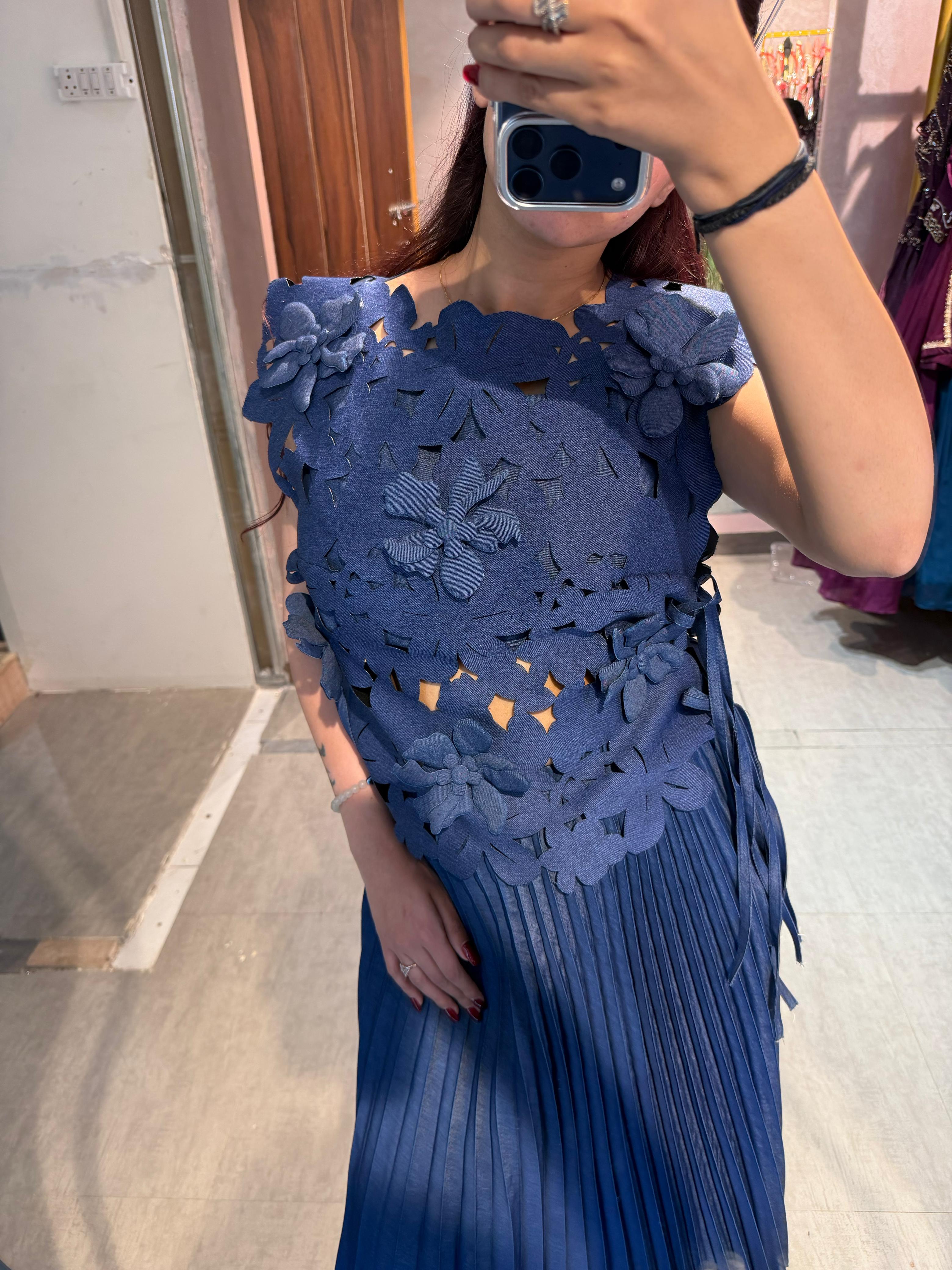 Soma  Pleated Co-ord Set