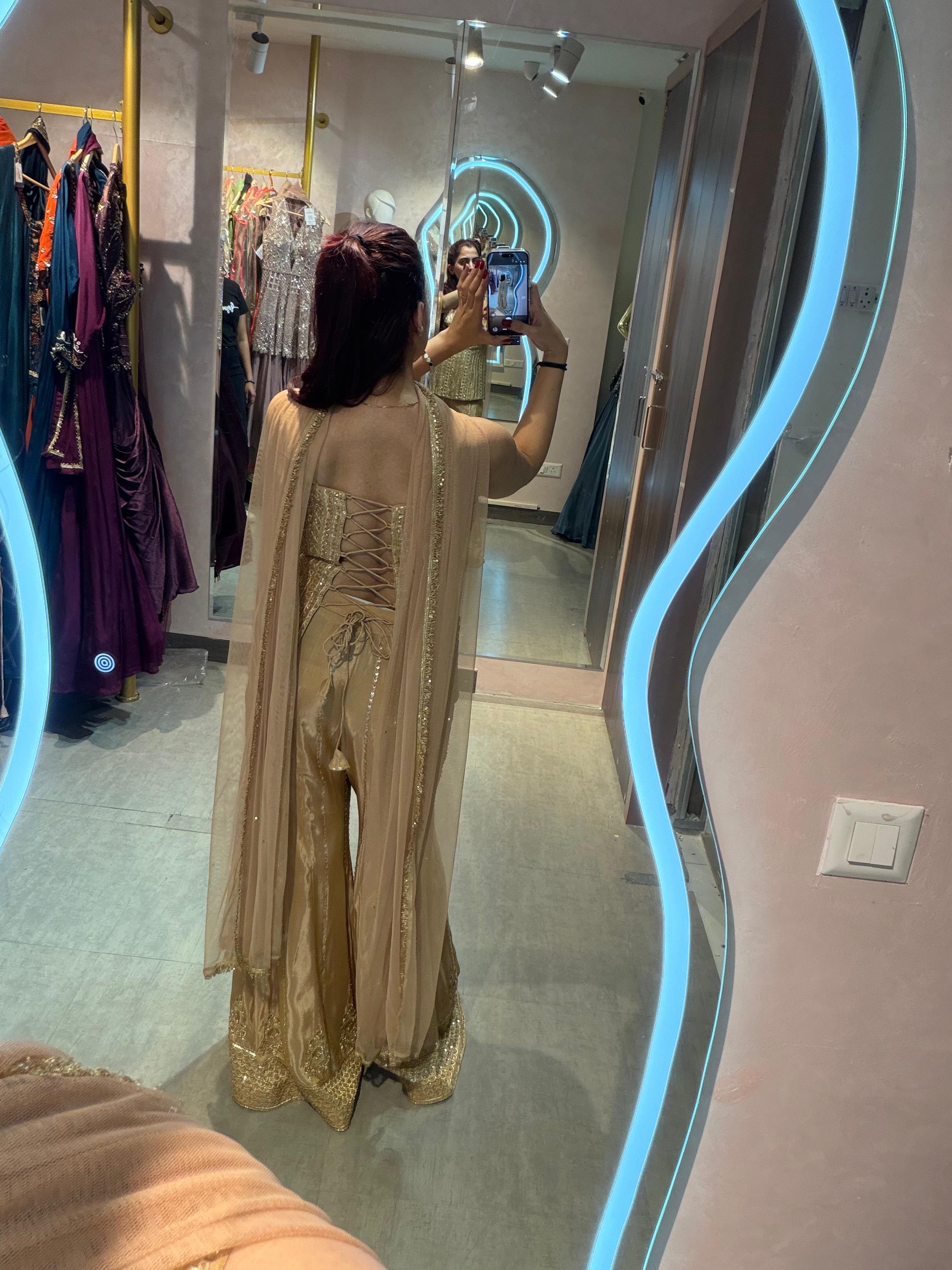 Aura Embellished cord Set