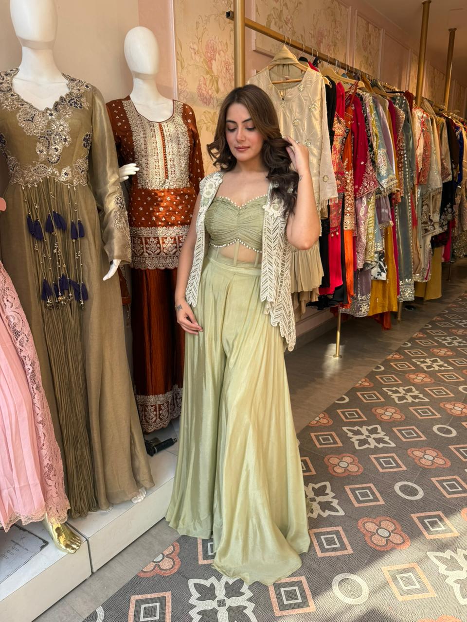 Shilpi Luxe indo Western set