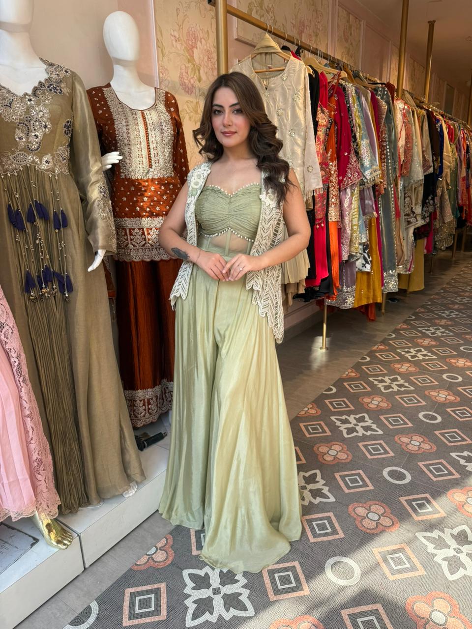 Shilpi Luxe indo Western set