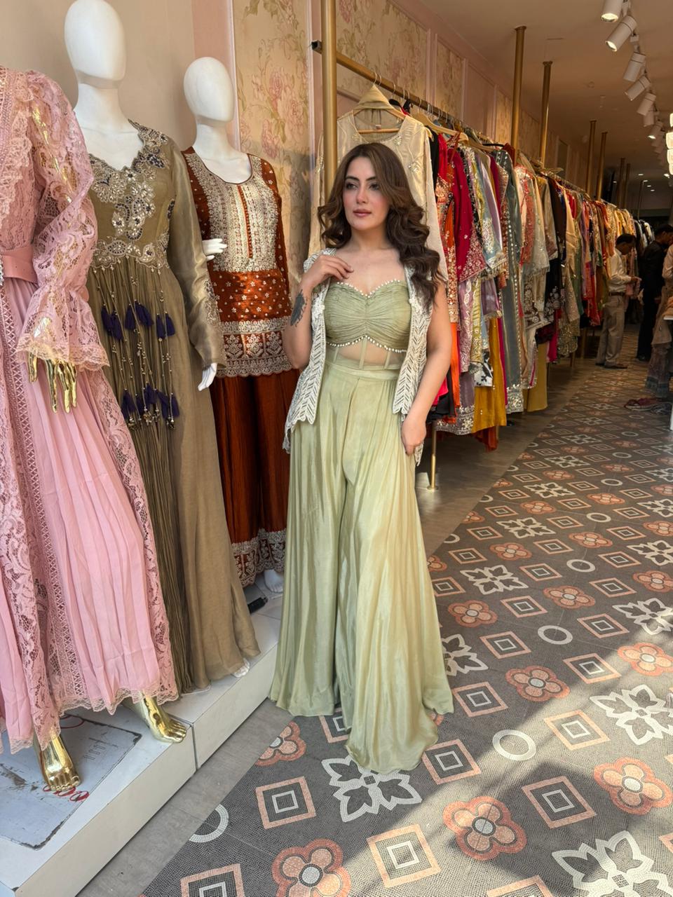 Shilpi Luxe indo Western set