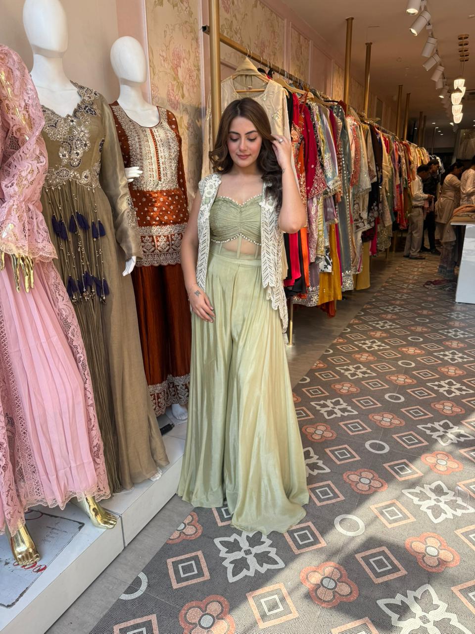 Shilpi Luxe indo Western set