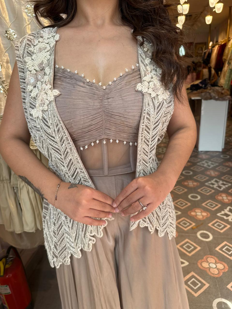 Shilpi Luxe indo Western set