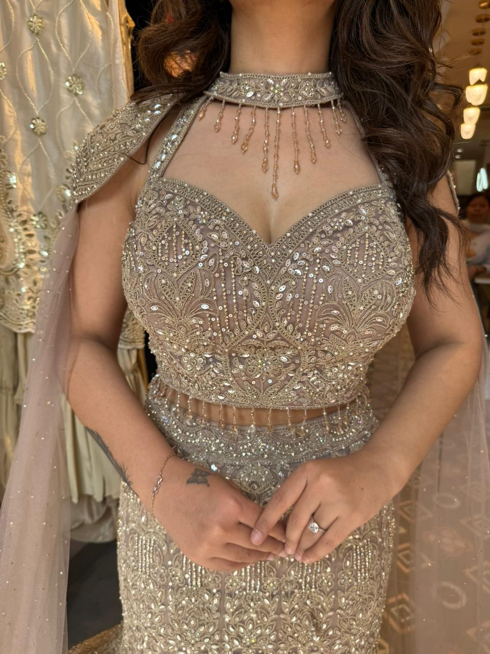 Akarti Mermaid Lehenga Set