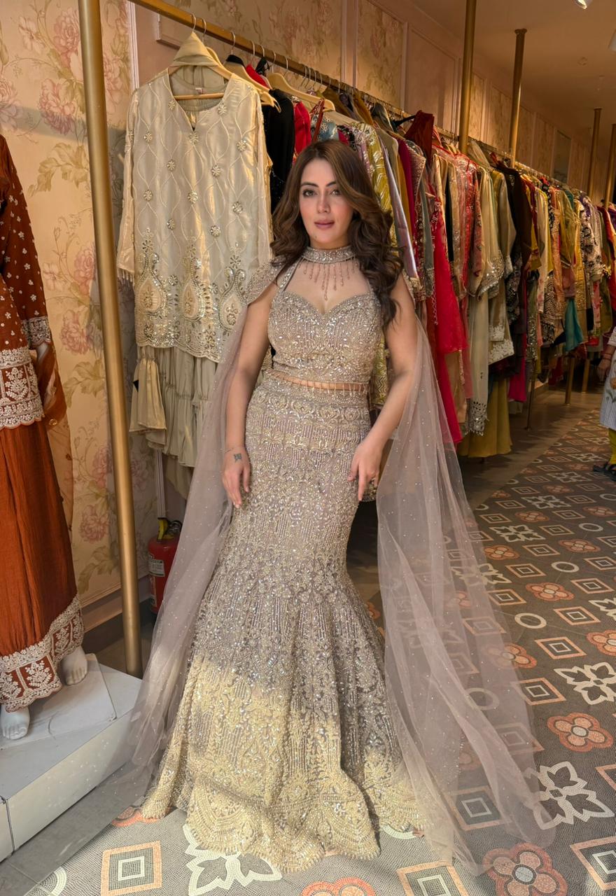 Akarti Mermaid Lehenga Set