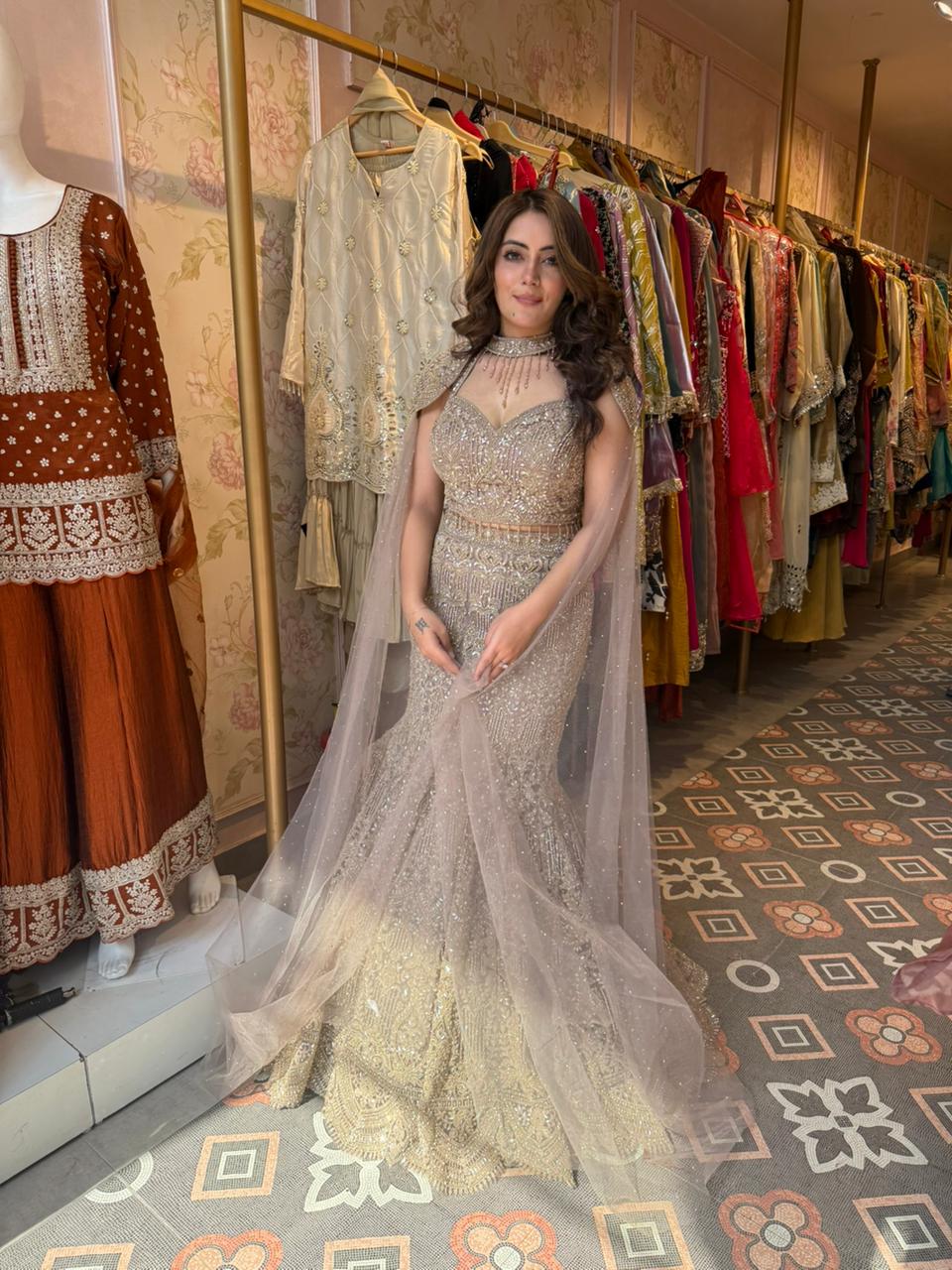 Akarti Mermaid Lehenga Set