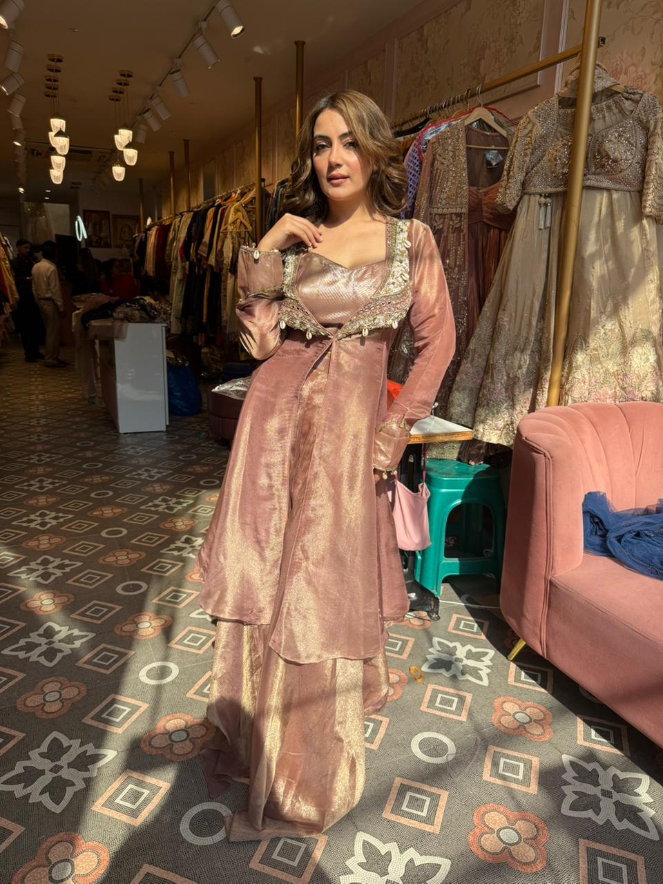 Rachika Luxe Jacket Sharara Set