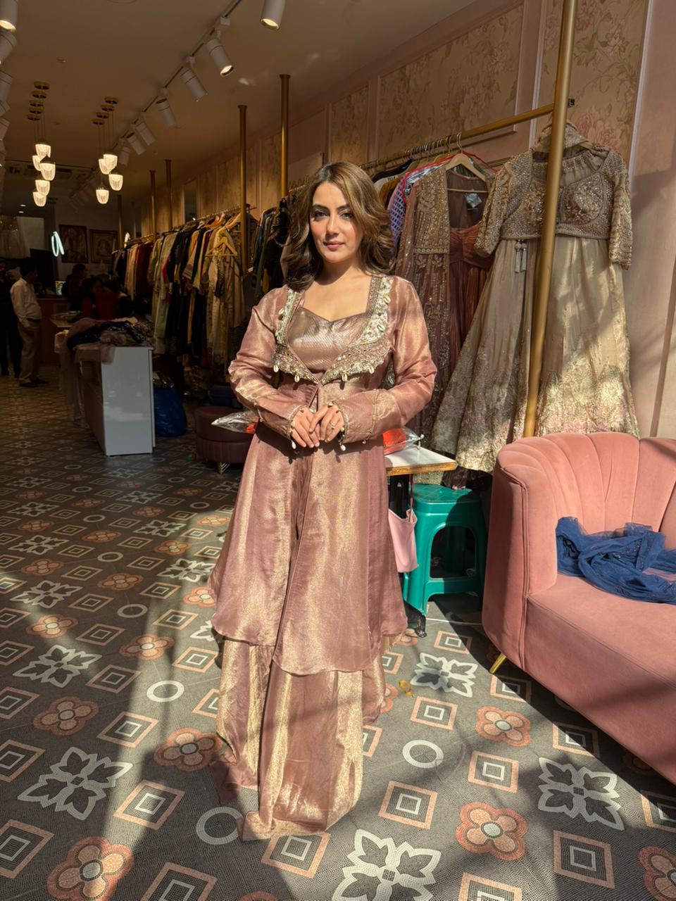 Rachika Luxe Jacket Sharara Set