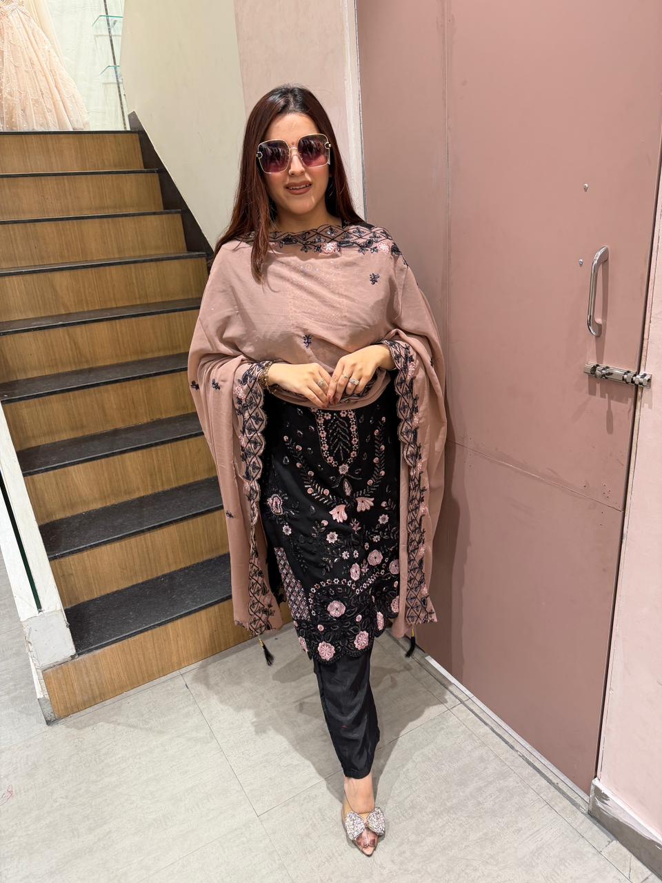 Madhuri Embroidered Kurta Set