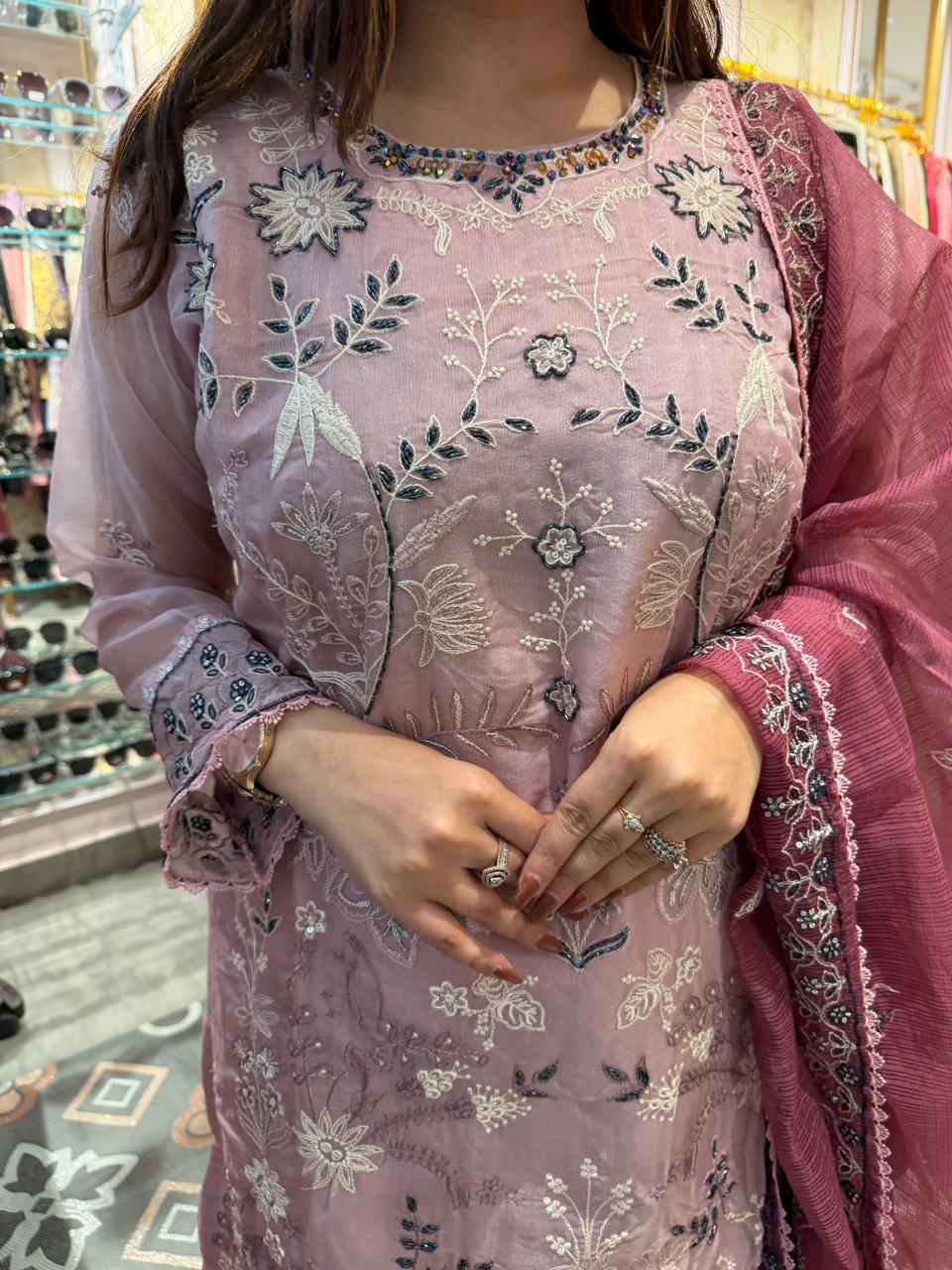 Sufian Embroidered Kurta Set