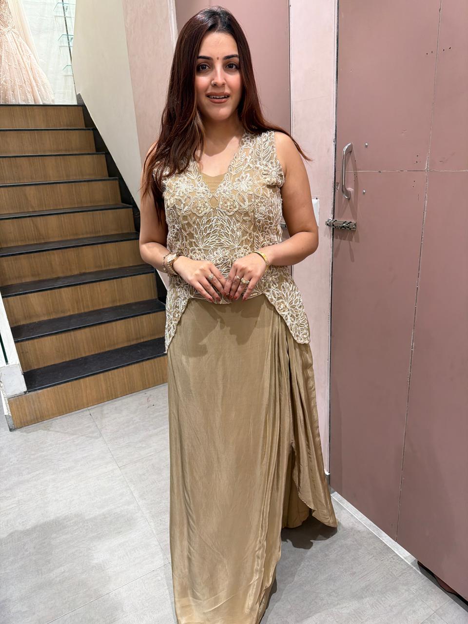 Misha Indo western set