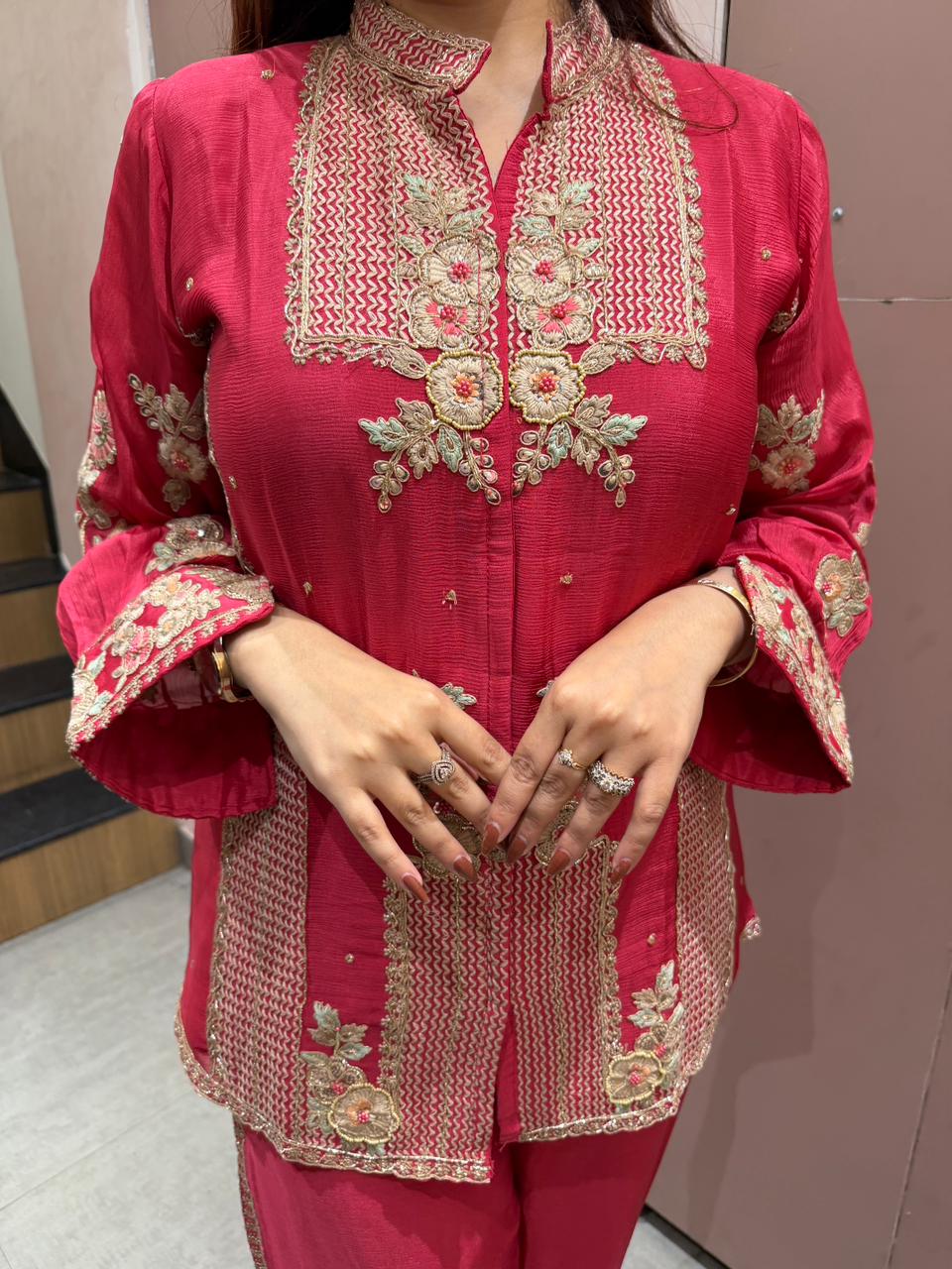 Sandhi Embroidered Co-ord Set