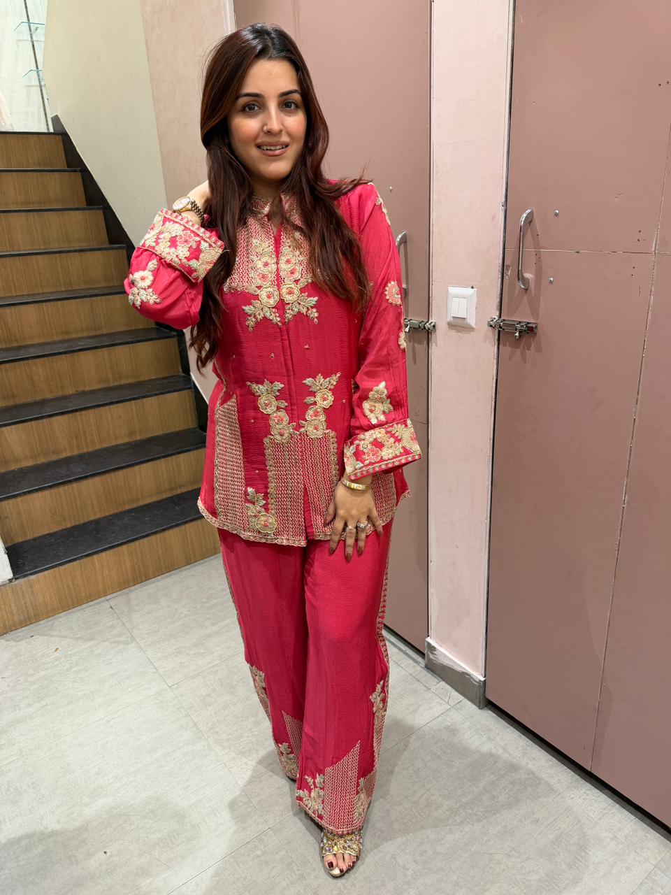 Sandhi Embroidered Co-ord Set