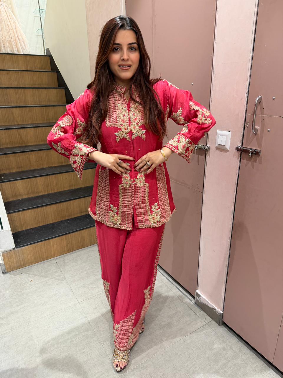 Sandhi Embroidered Co-ord Set