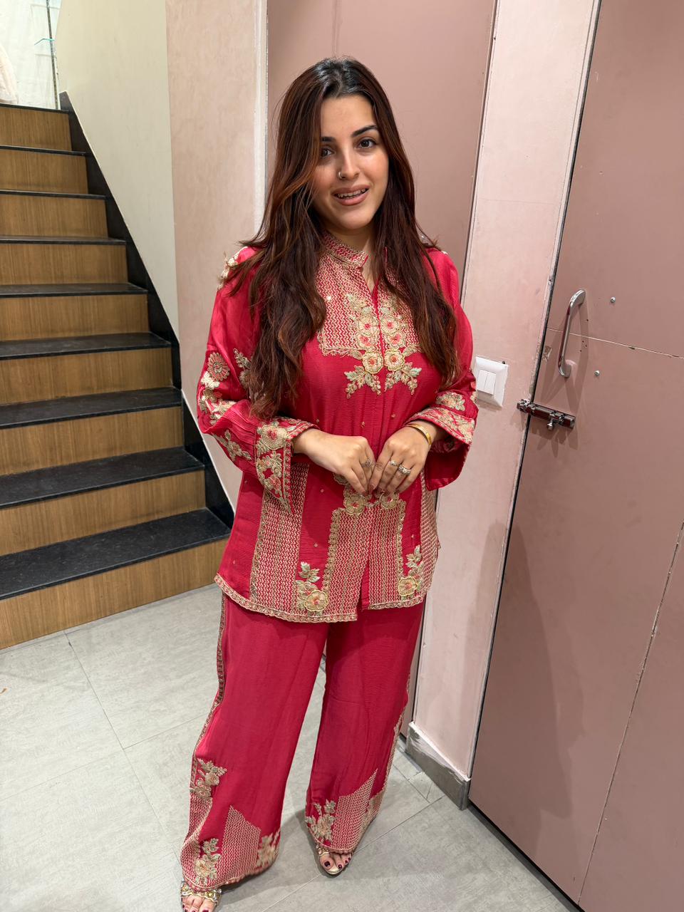 Sandhi Embroidered Co-ord Set