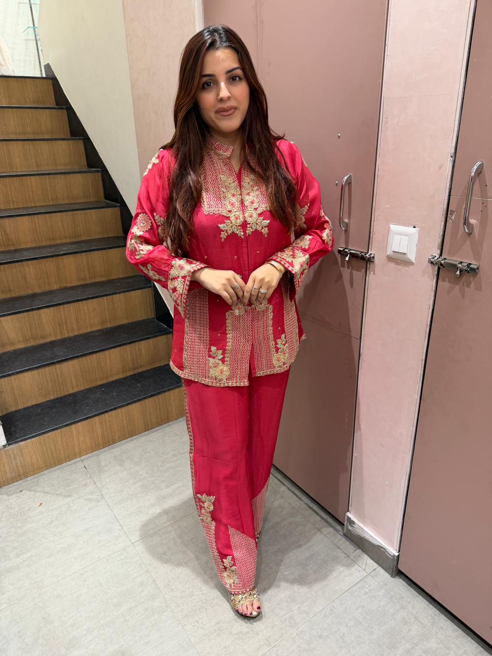 Sandhi Embroidered Co-ord Set