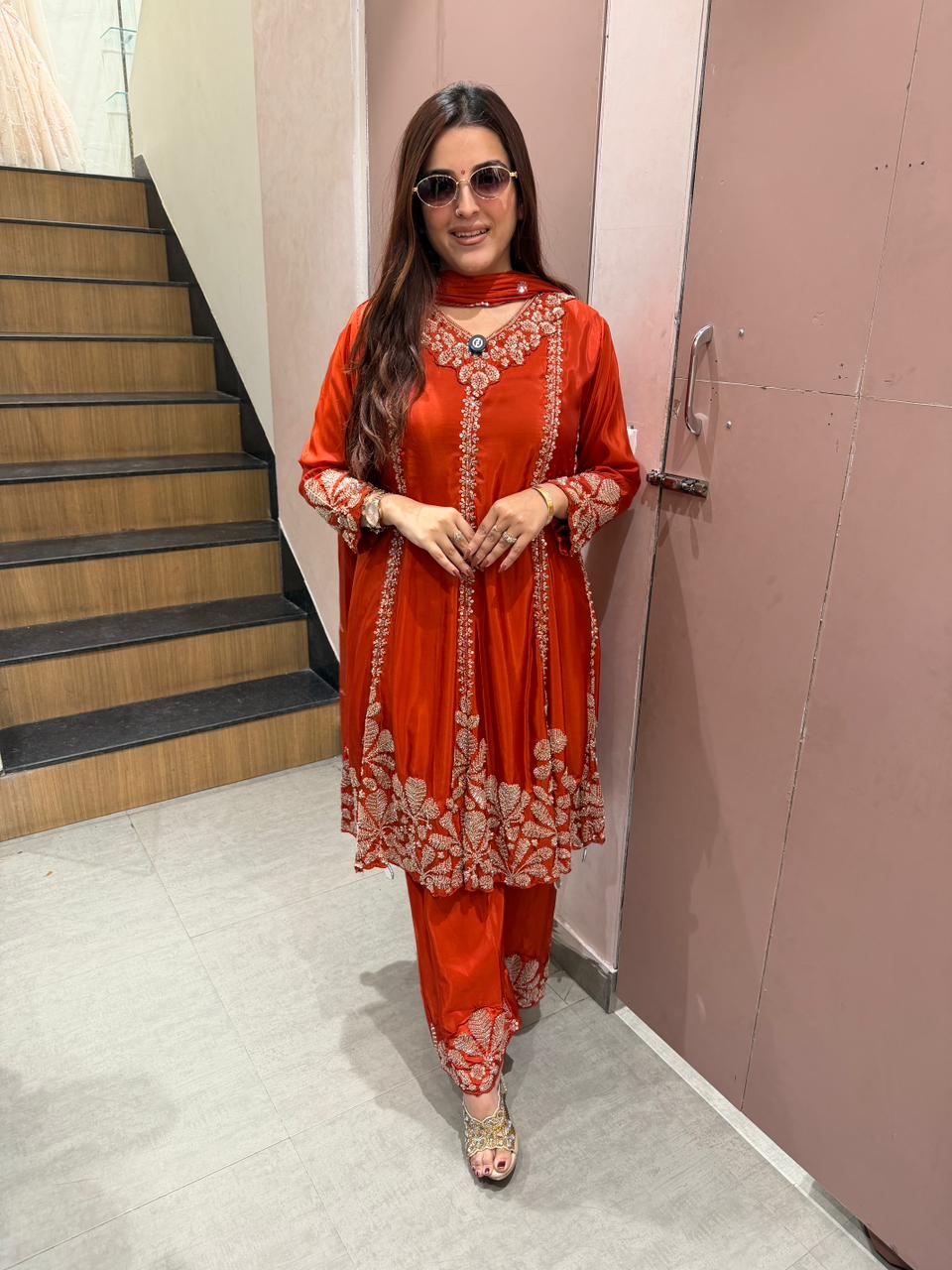 Sahira embroidered set