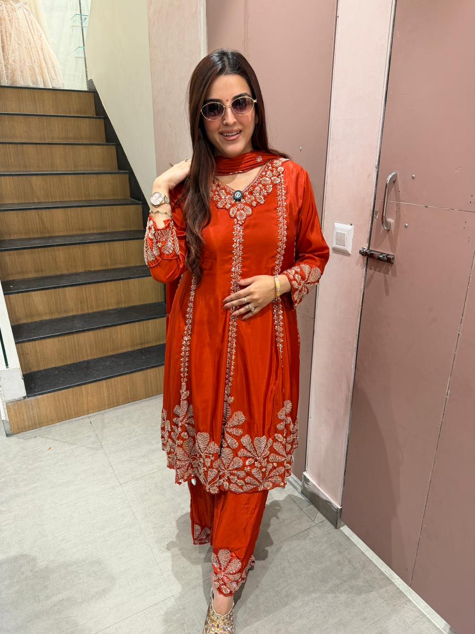 Sahira embroidered set