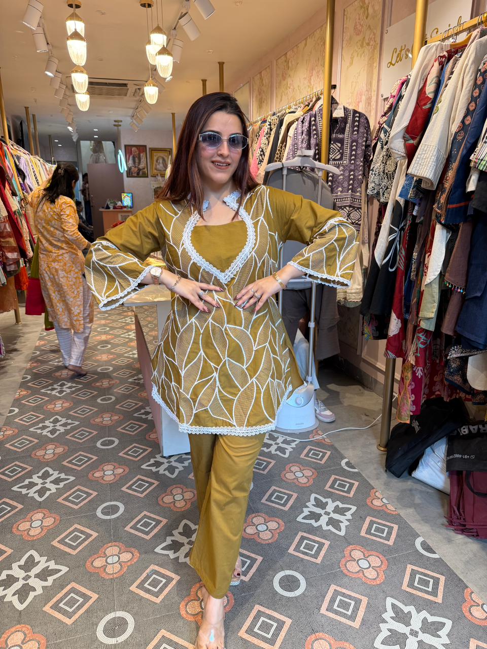 Sanry Luxe Lace Co-ord Set