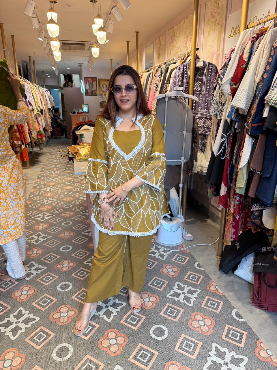 Sanry Luxe Lace Co-ord Set