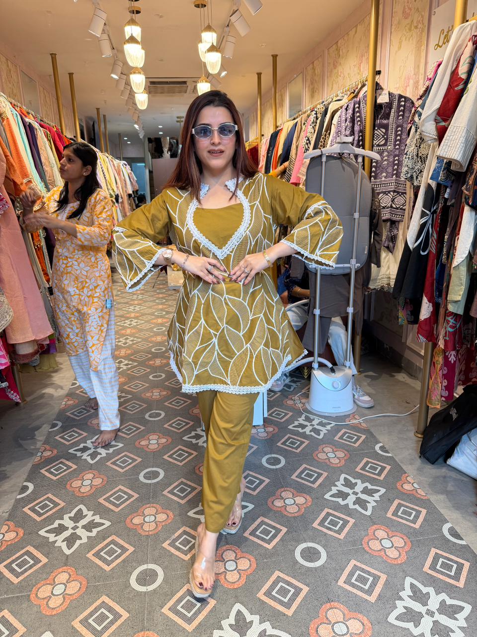 Sanry Luxe Lace Co-ord Set