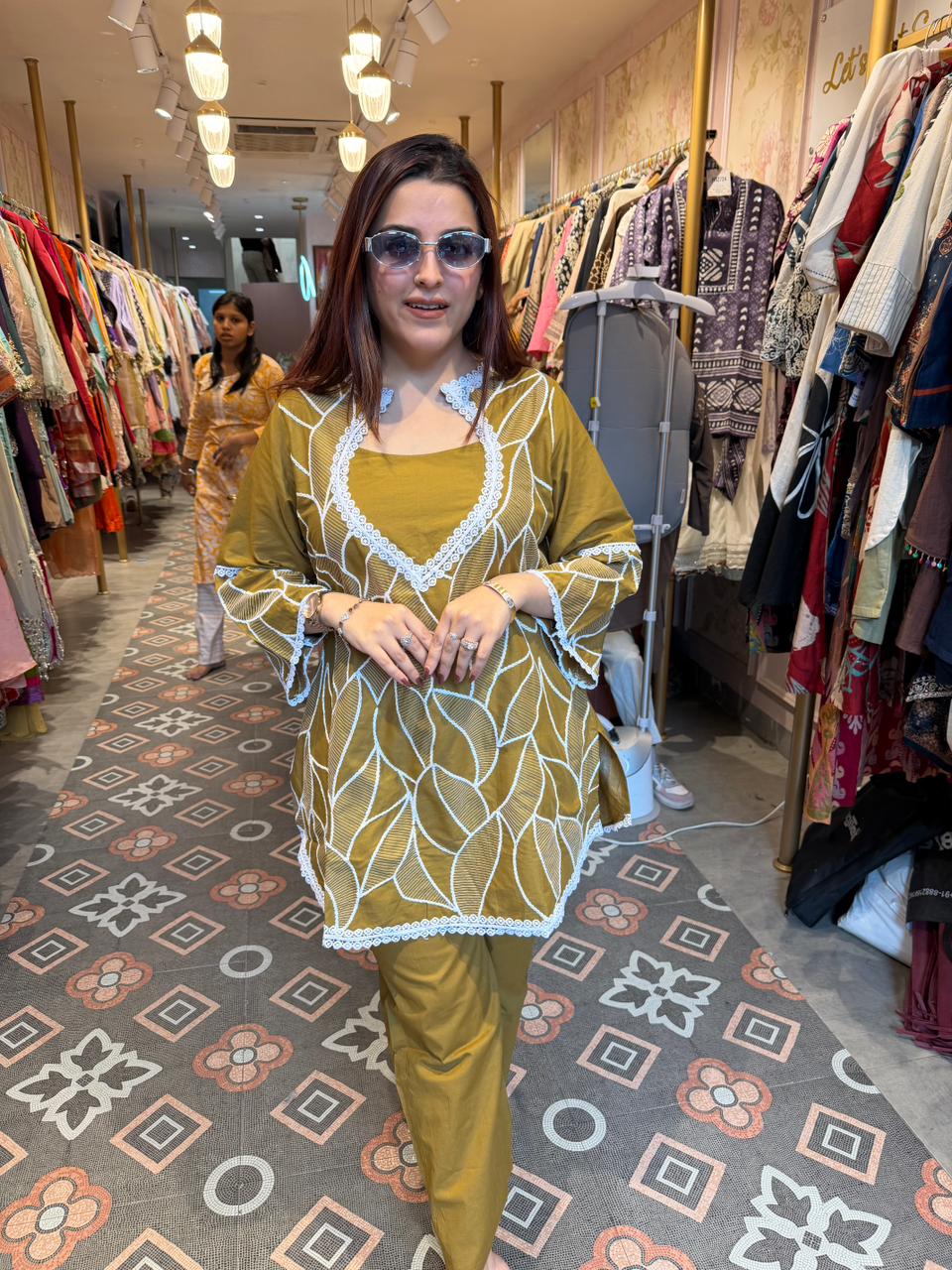 Sanry Luxe Lace Co-ord Set