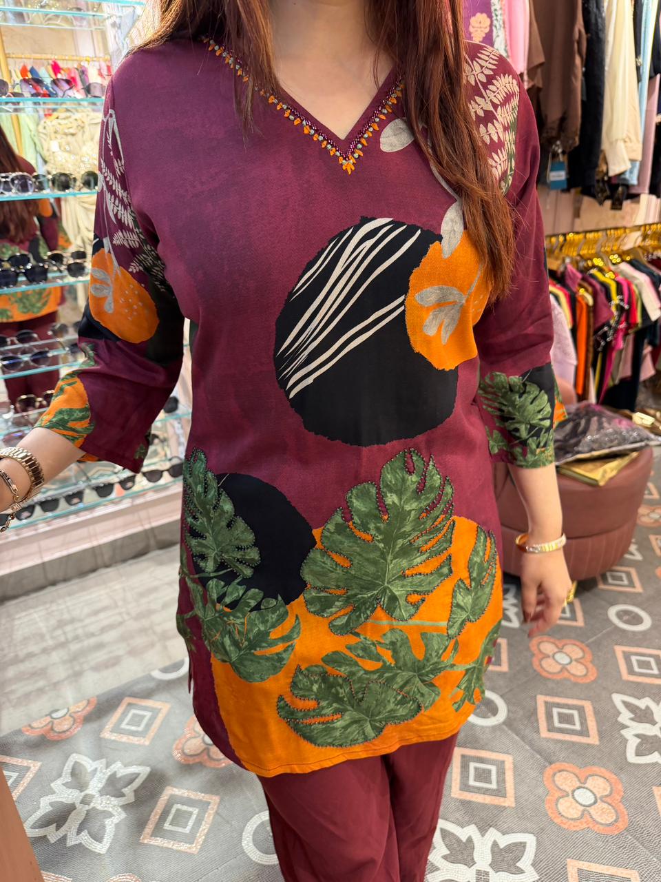 Tropica Printed Co-ord Set