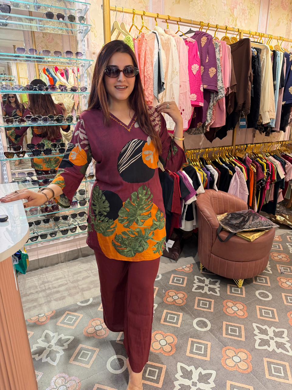 Tropica Printed Co-ord Set