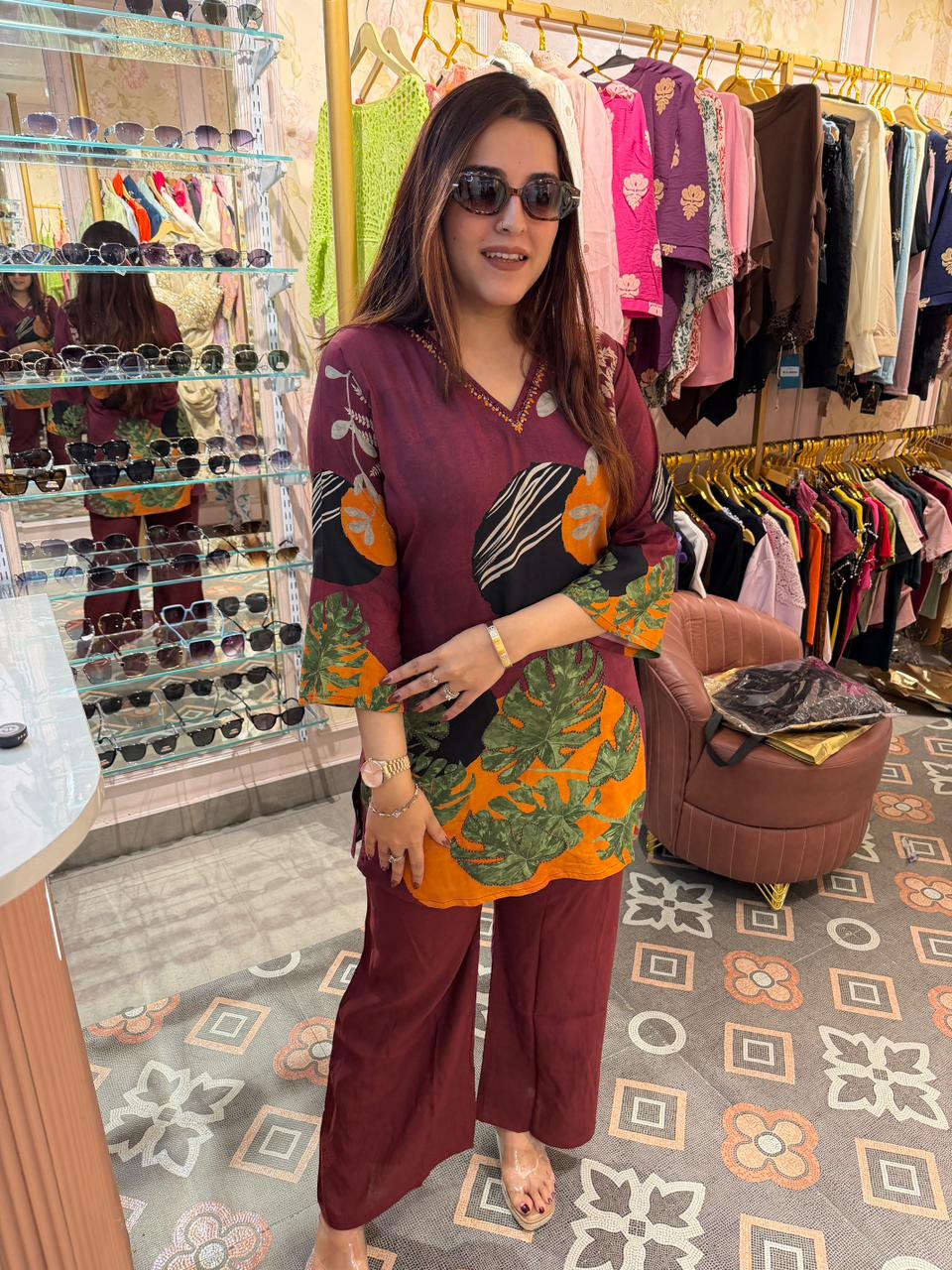 Tropica Printed Co-ord Set