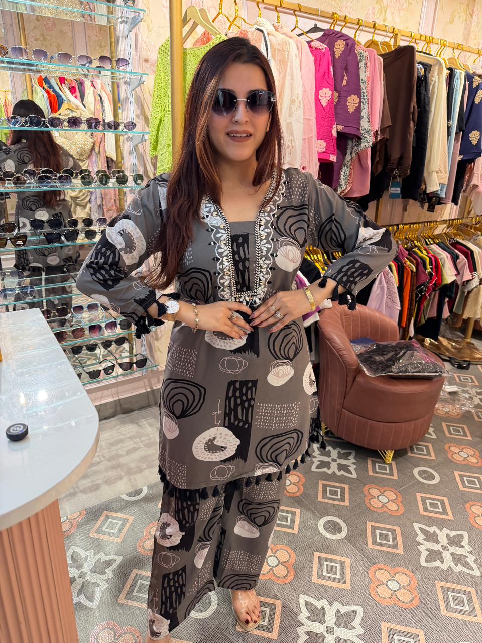 Sana Printed Co-ord Set