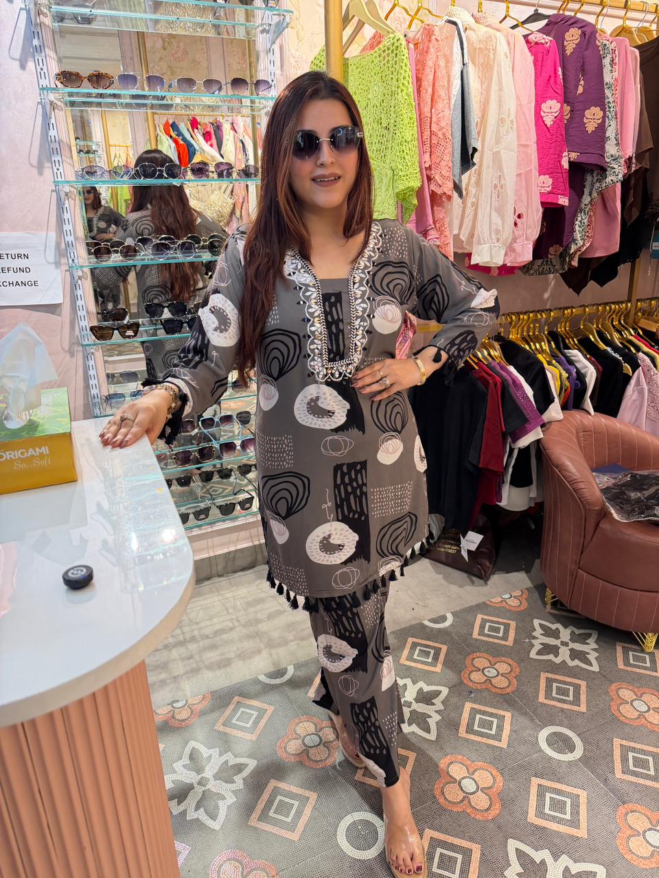 Sana Printed Co-ord Set