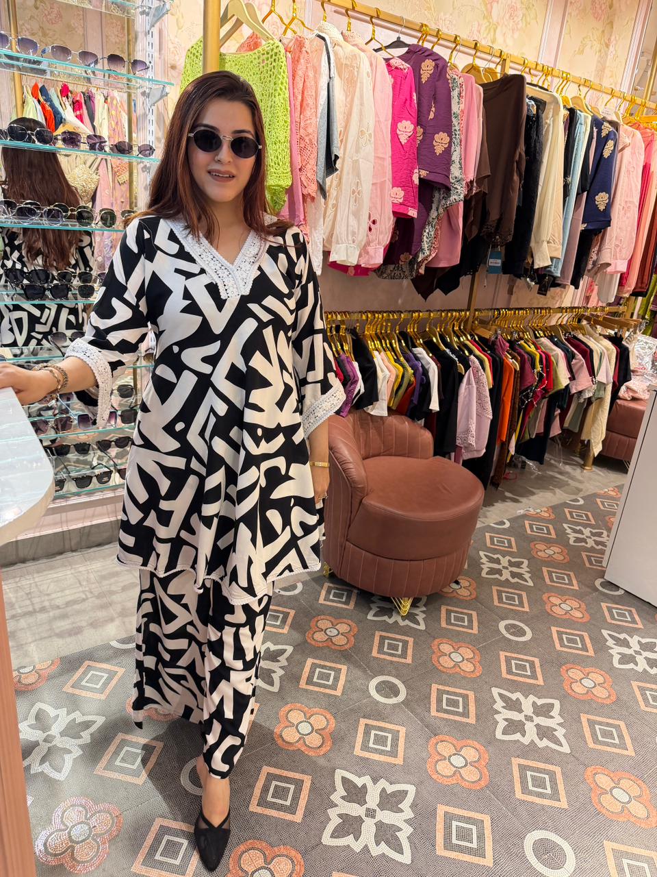 Monochrome Co-ord Set