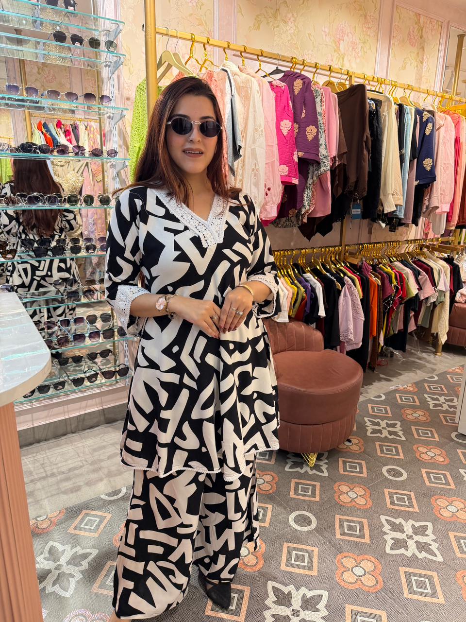 Monochrome Co-ord Set