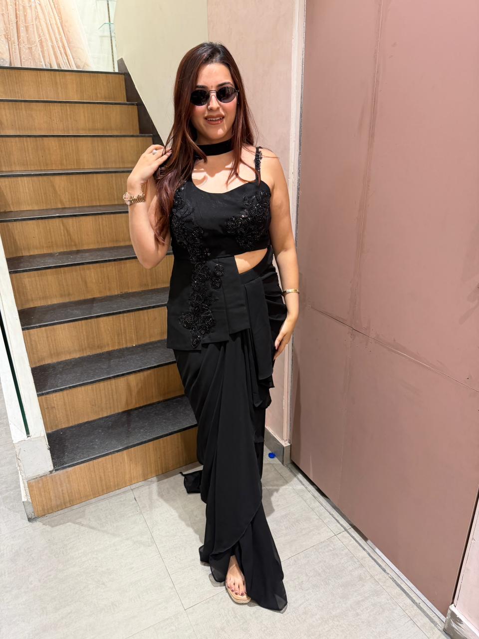 Manika indo Western Set