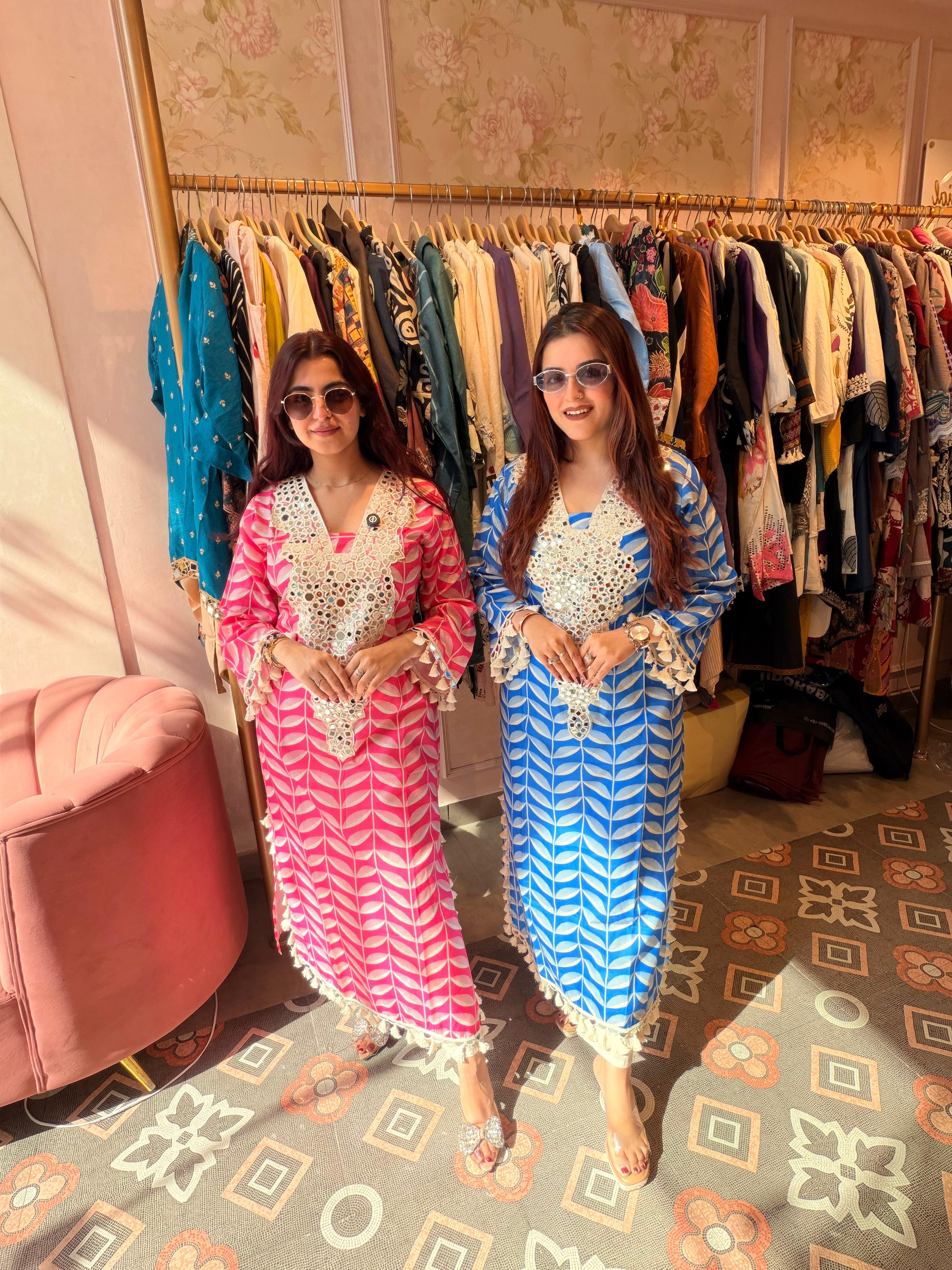 Azure Charm Mirror Work cord Set